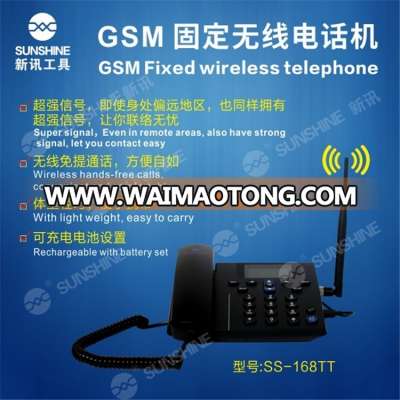 SUNSHINE GSM 900/1800MHZ Wireless GSM SIM Cordless Desk Phone