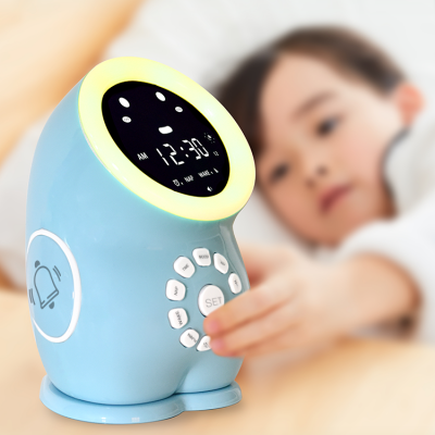 Wholesale Creative Sublimation Clock Cute Sunlight Children Animal Alarm Clock