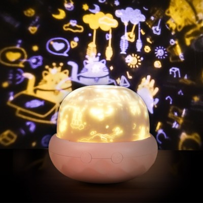 Star Sky Ocean Wave Baby Night Light Projector Lamp For Kids