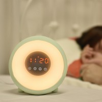 Nursery Sunrise Nature Sounds  Color Changing Alarm Clock Baby Kids Sleep Trainer